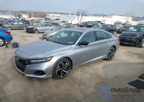 2021 Honda Accord Sport 2.0T z USA, uszkodzony, nr VIN 1HGCV2F37MA016595
